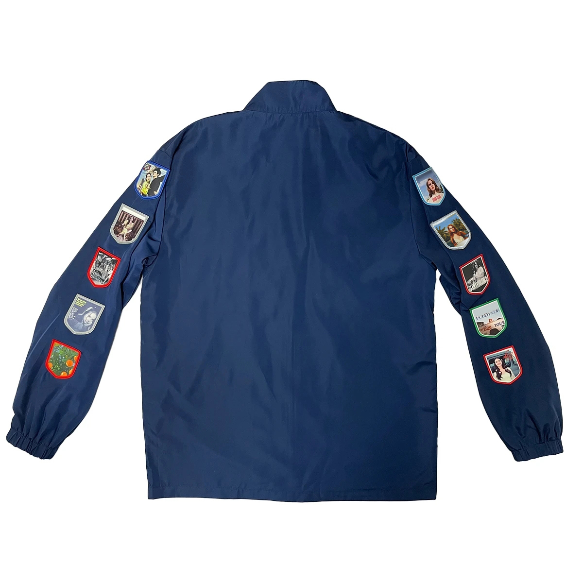 AliExpress Lana Merch Commemorative LDR Racer Jackets 2026 Navy For Women And Men Racing Jacket With Patches Del Top Coat Reys Lady Clothes, view 3
