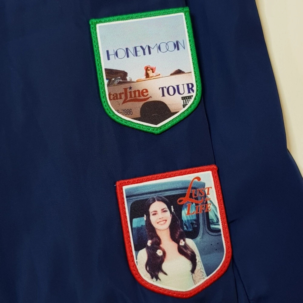 AliExpress Lana Merch Commemorative LDR Racer Jackets 2026 Navy For Women And Men Racing Jacket With Patches Del Top Coat Reys Lady Clothes, view 4