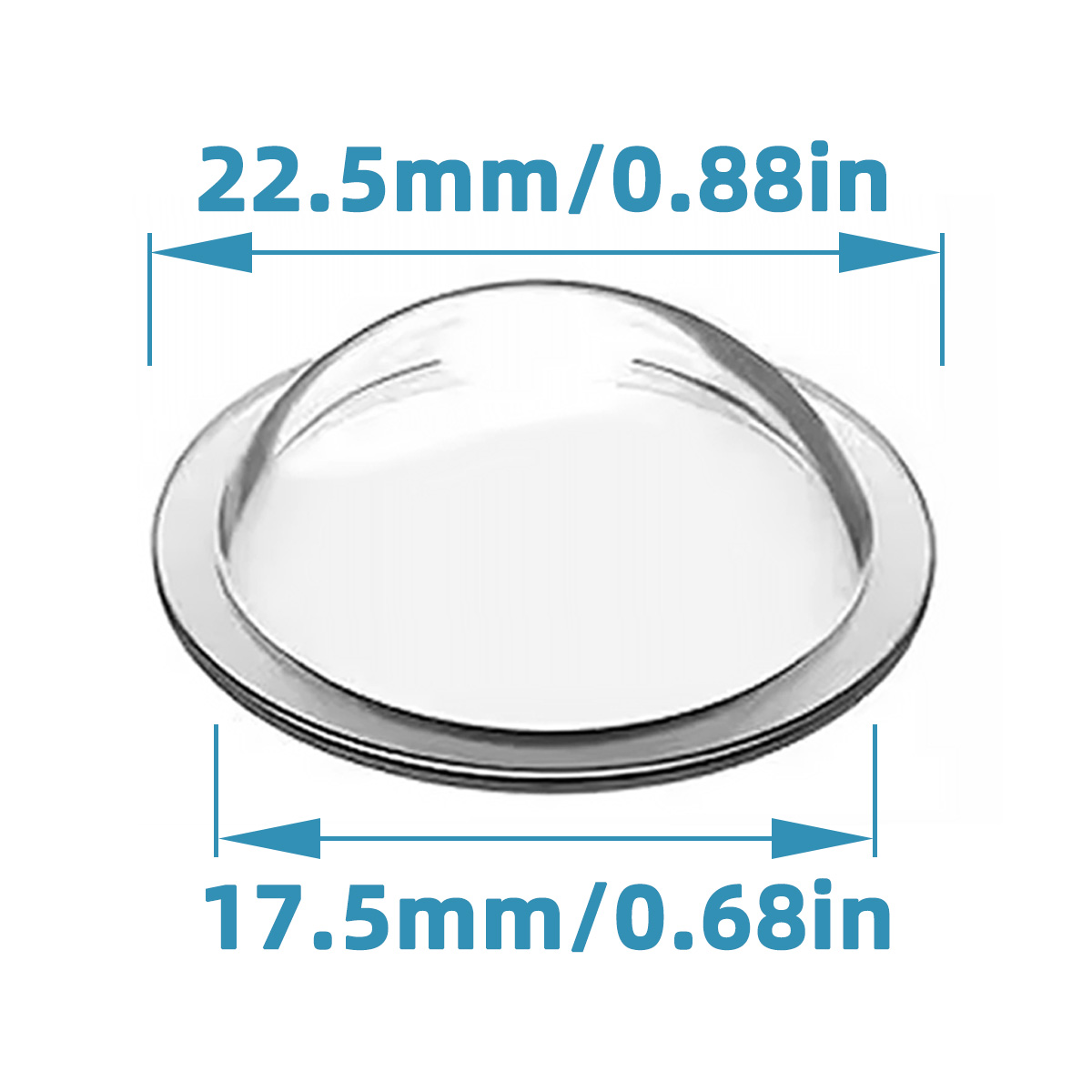 AliExpress Lanke Universal Car Camera Lens Protector HD Clear Lens Cover Anti-Scratch Waterproof Back Up Guard for Car Rear View Camera, view 2