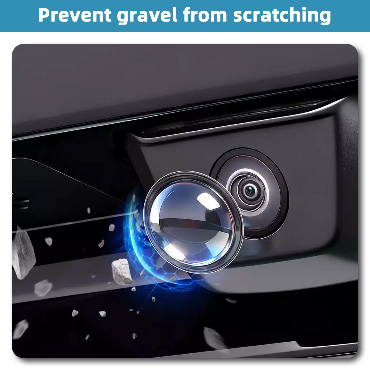 AliExpress Lanke Universal Car Camera Lens Protector HD Clear Lens Cover Anti-Scratch Waterproof Back Up Guard for Car Rear View Camera, view 4