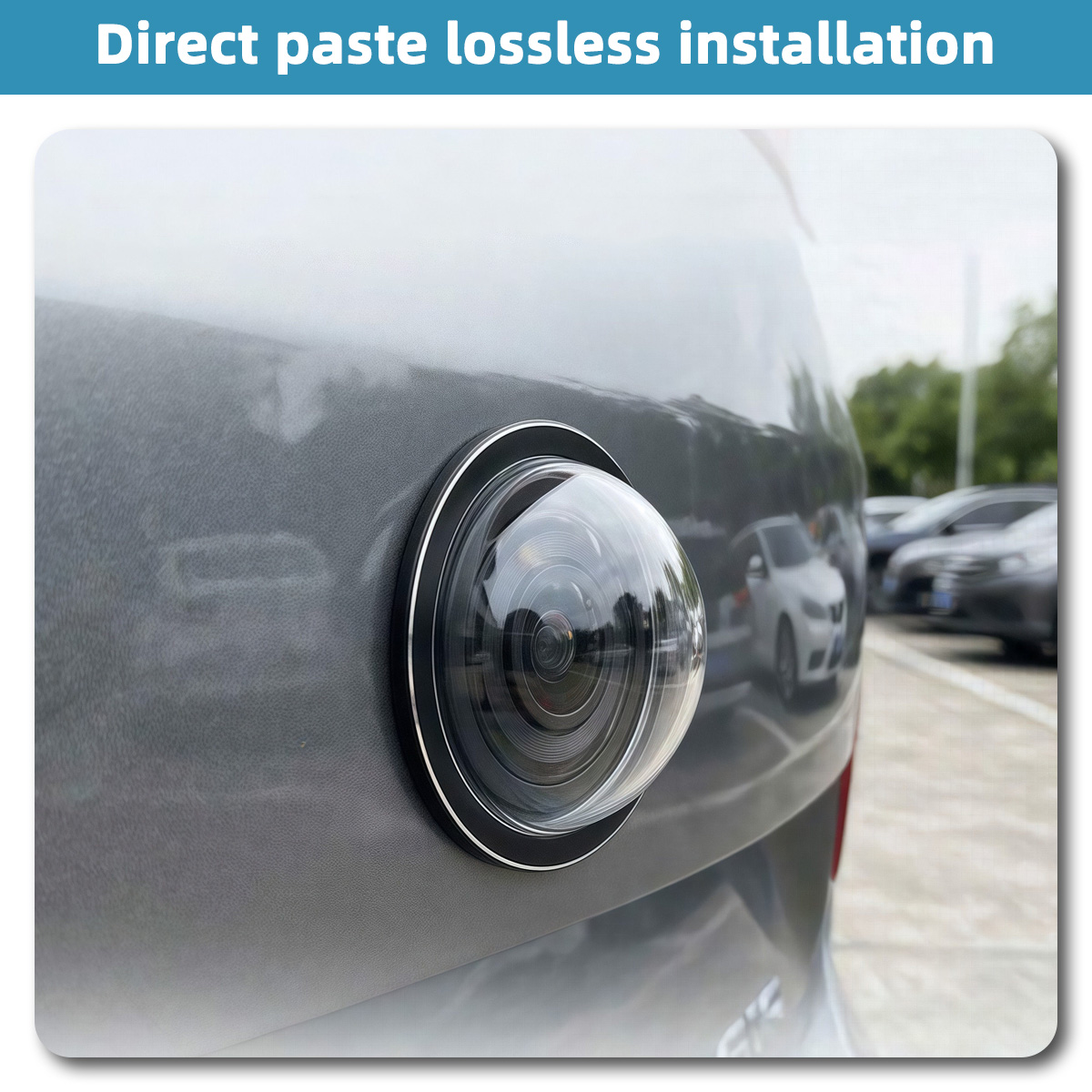 AliExpress Lanke Universal Car Camera Lens Protector HD Clear Lens Cover Anti-Scratch Waterproof Back Up Guard for Car Rear View Camera, view 5