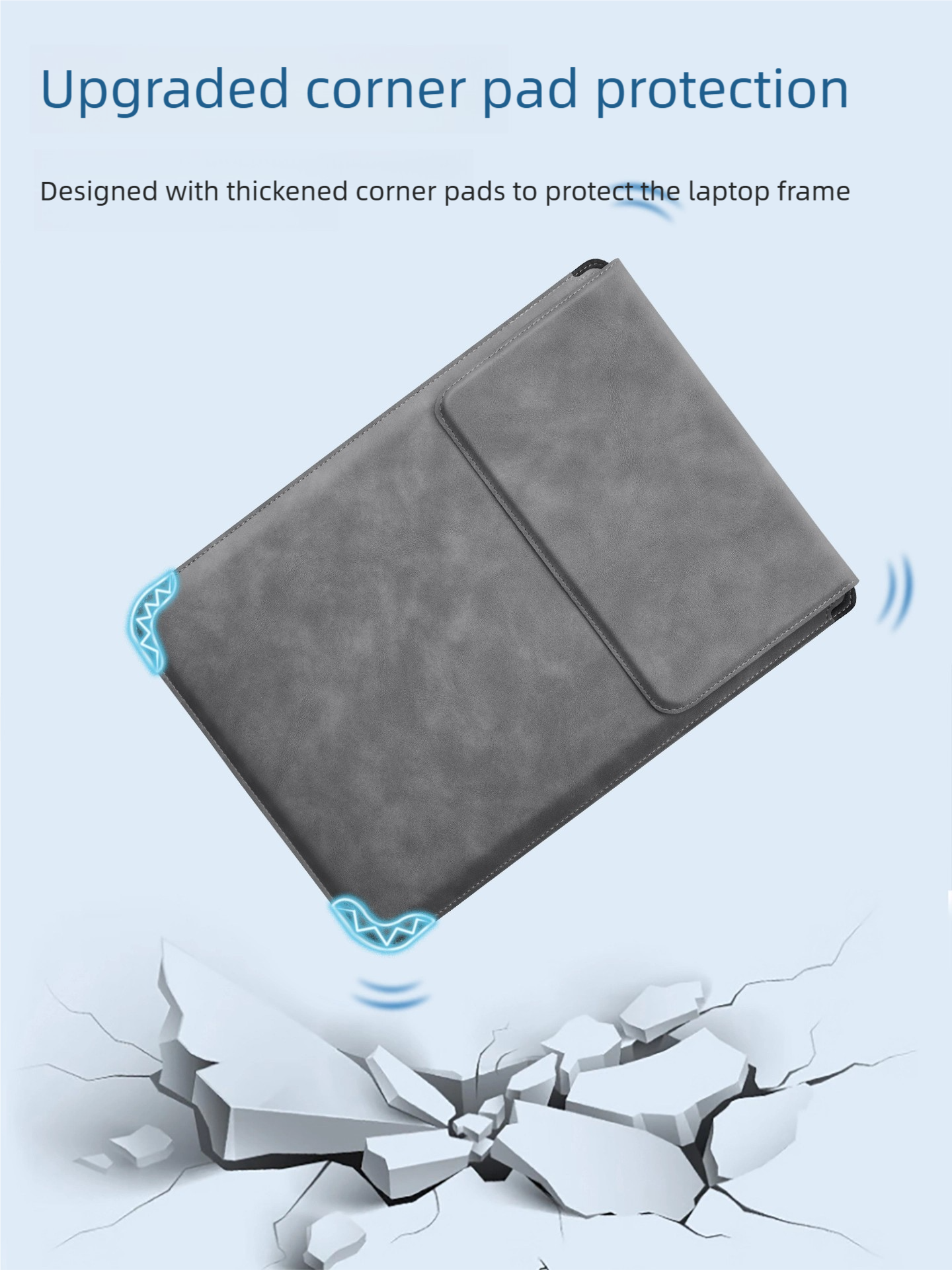 AliExpress Laptop Sleeve Case 13 14 15 15.6 16Inch For Huawei HP DELL Bag For Macbook Air Pro 13 13.6 M4 Notebook Case with Stand Men Women, view 4