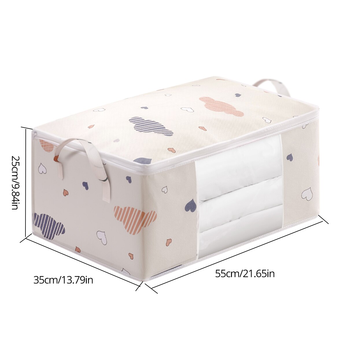 AliExpress Large Foldable Blanket and Clothes Storage Bag, view 6
