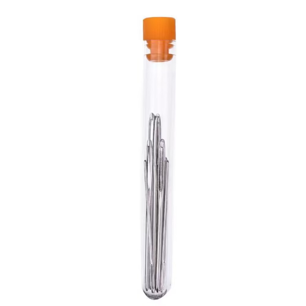 AliExpress Large Eye Hand Sewing Needles Kit, Big Eye Stitching Needles for Yarn, Embroidery & Jewelry Beading, Household Sewing Acce, view 2