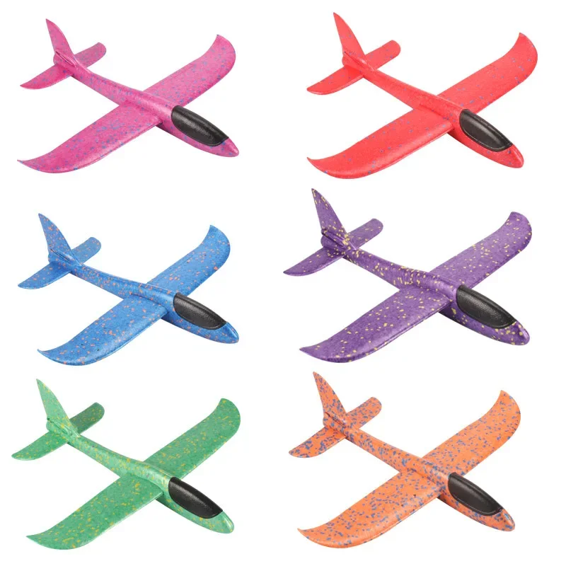 AliExpress Large Foam Plane Glider Hand Throw Airplane Inertial EPP Bubble Planes Outdoor Launch Toys for Boys Gift