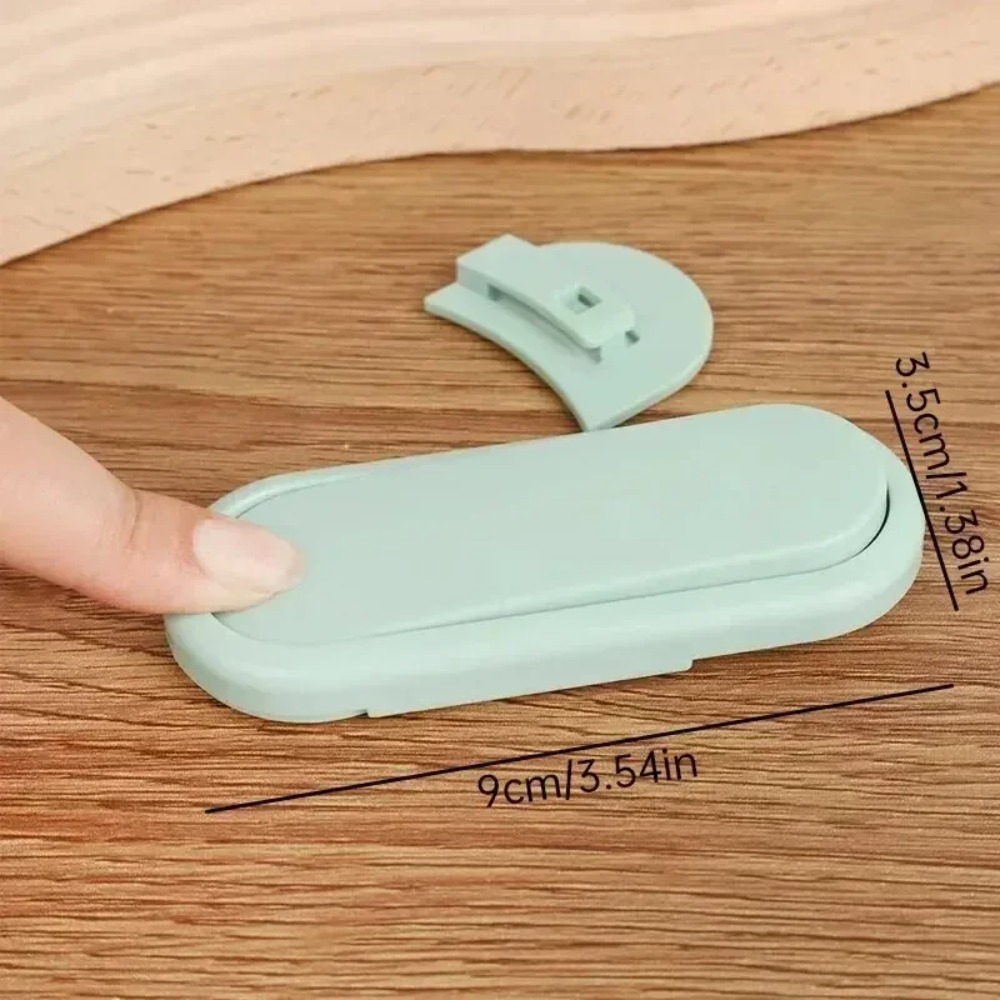 AliExpress Latch Cabinet Door Protection 5pcs Children's Drawer Safety Baby Anti Pinch Hand Invisible Lock Opposite Door Wardrobe Lock, view 2