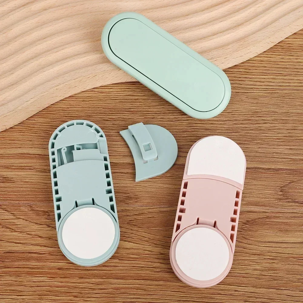 AliExpress Latch Cabinet Door Protection 5pcs Children's Drawer Safety Baby Anti Pinch Hand Invisible Lock Opposite Door Wardrobe Lock, view 4