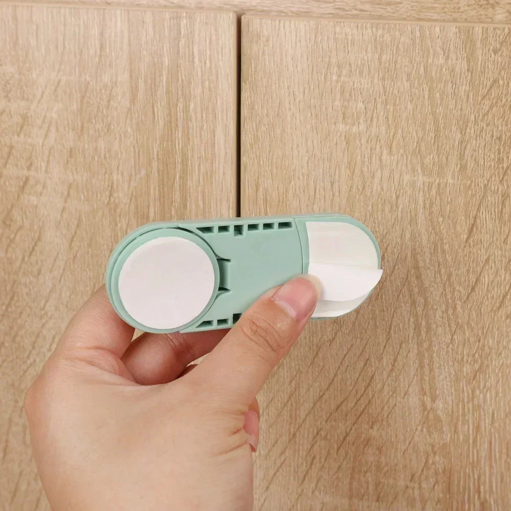 AliExpress Latch Cabinet Door Protection 5pcs Children's Drawer Safety Baby Anti Pinch Hand Invisible Lock Opposite Door Wardrobe Lock, view 3