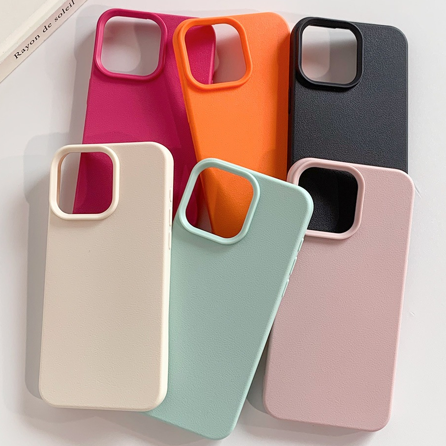 AliExpress Leather-Look Shockproof TPU Case for iPhone