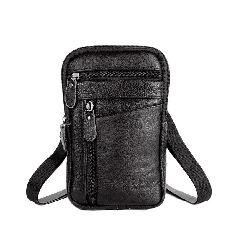 AliExpress Men's Leather Phone Waist Bag, view 5