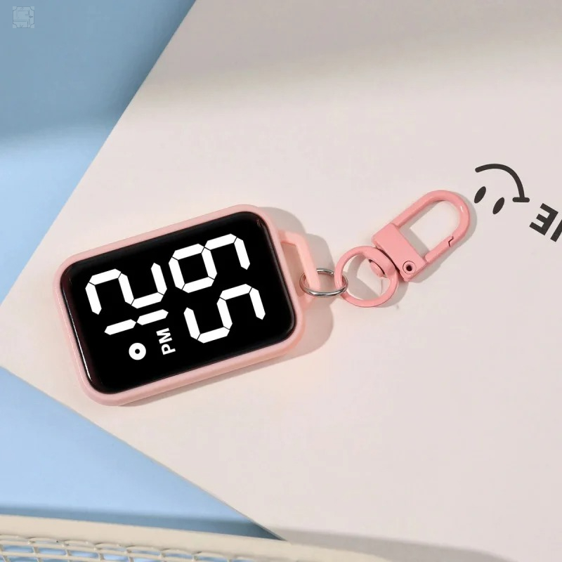 AliExpress LED Digital Keychain Pocket Watch, view 6
