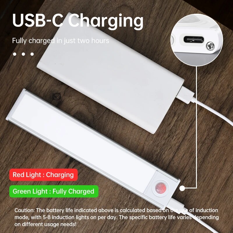 AliExpress Wireless Under-Cabinet Motion Sensor Light, view 4