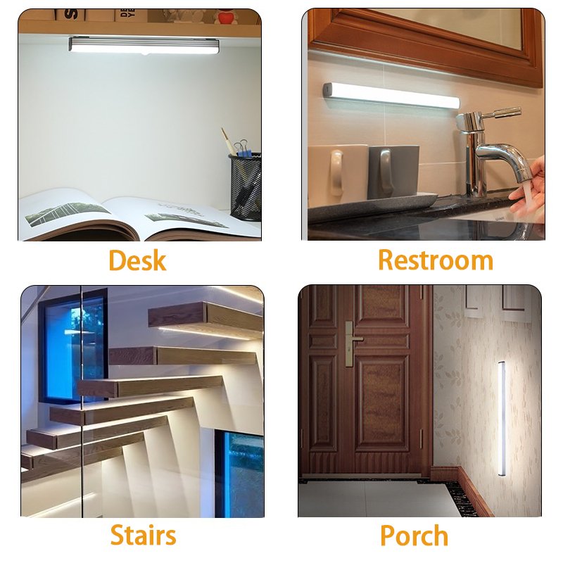 AliExpress Type-C Rechargeable Motion Sensor Night Light, view 6