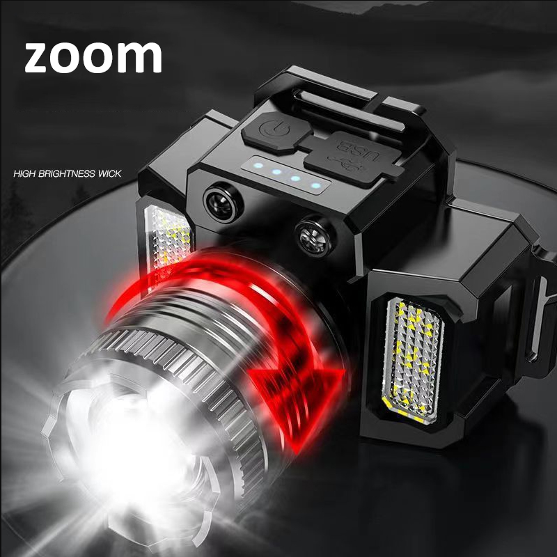 AliExpress Rechargeable LED Sensor Headlamp, 5 Light Modes, view 2