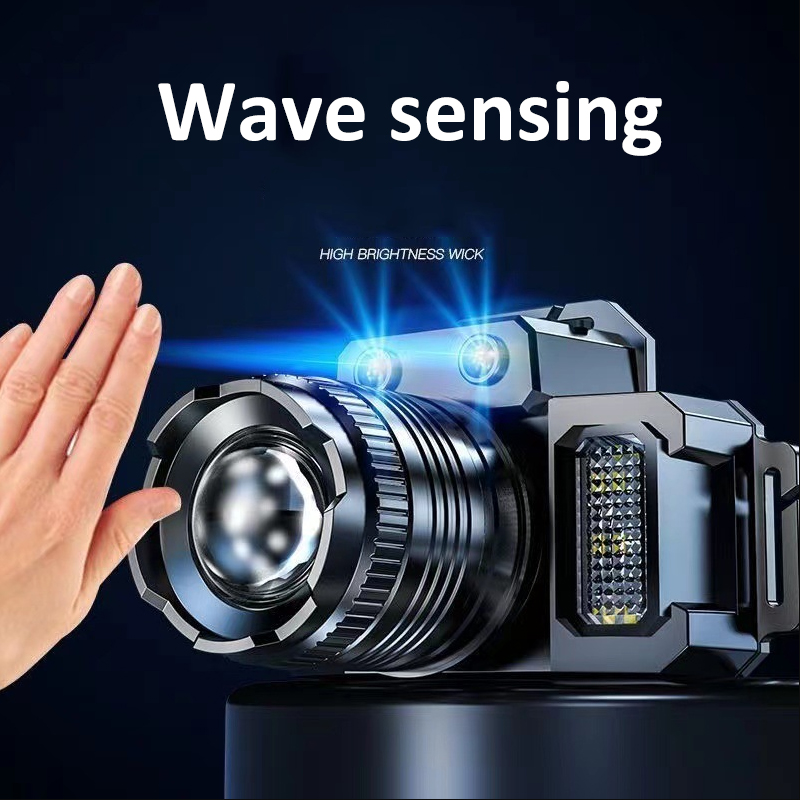 AliExpress Rechargeable LED Sensor Headlamp, 5 Light Modes, view 3