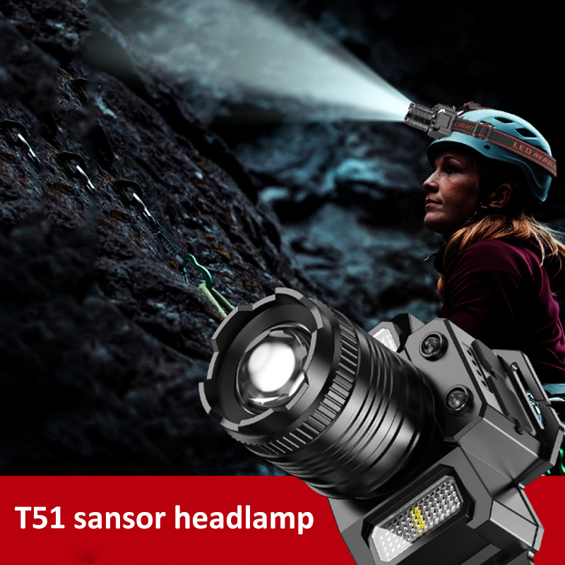 AliExpress Rechargeable LED Sensor Headlamp, 5 Light Modes, view 4