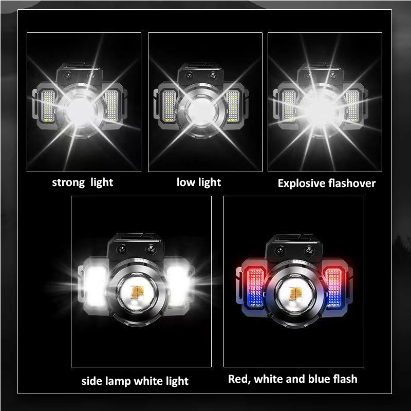 AliExpress Rechargeable LED Sensor Headlamp, 5 Light Modes, view 5