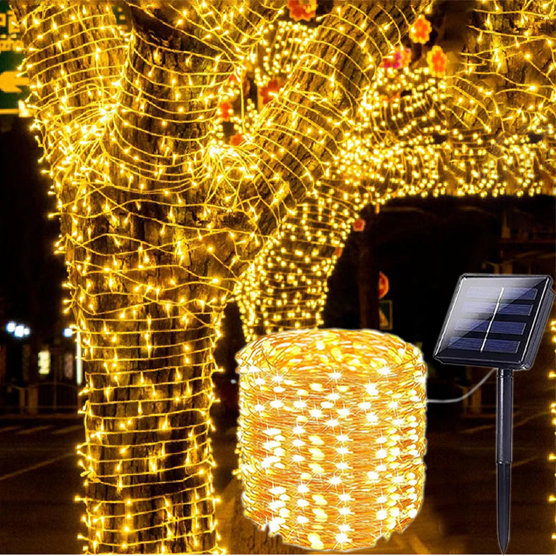 AliExpress Solar LED Twinkle Fairy String Lights (6-33m)