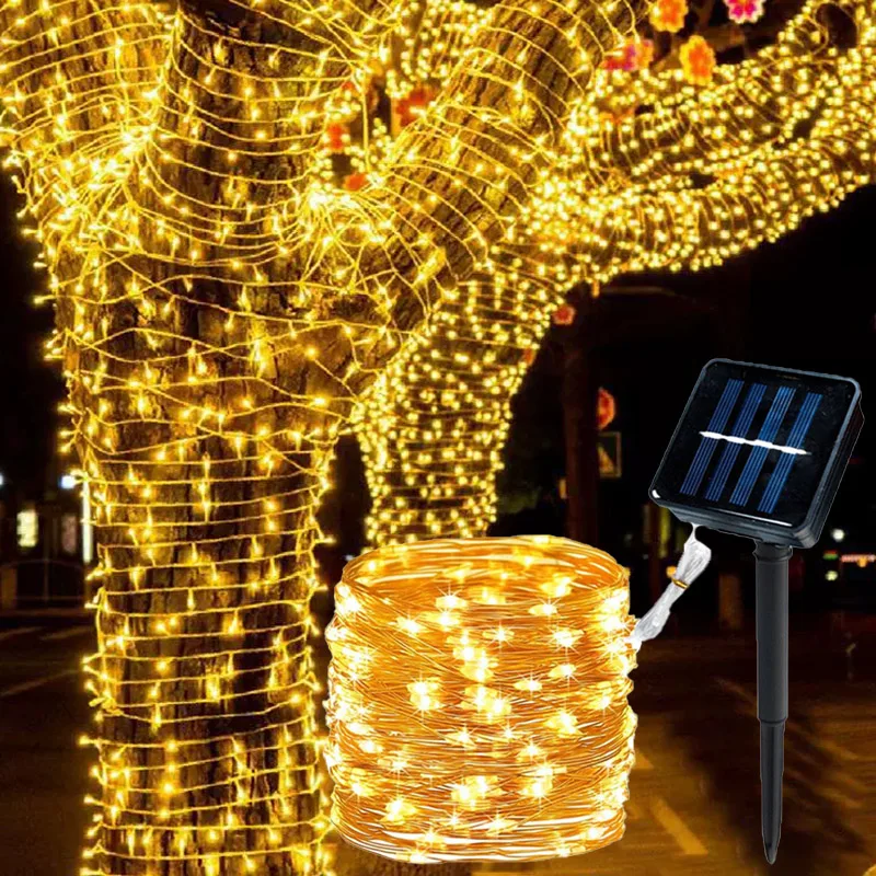 AliExpress Solar LED Fairy String Lights for Gardens