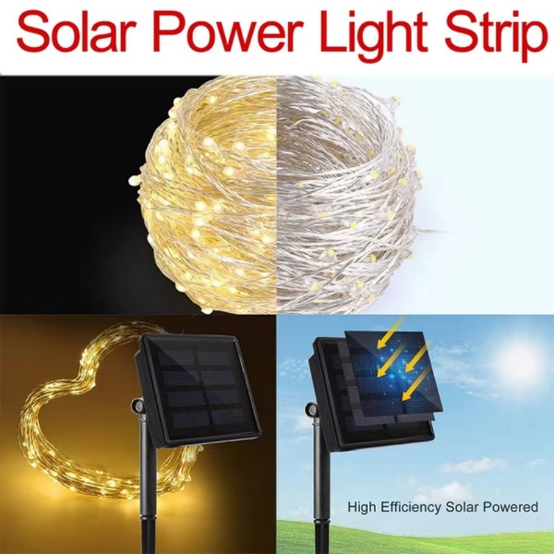 AliExpress Solar LED Fairy String Lights for Gardens, view 2