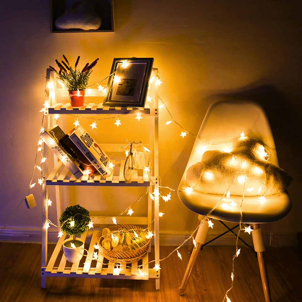 AliExpress LED Star Fairy String Lights for Outdoors, view 3