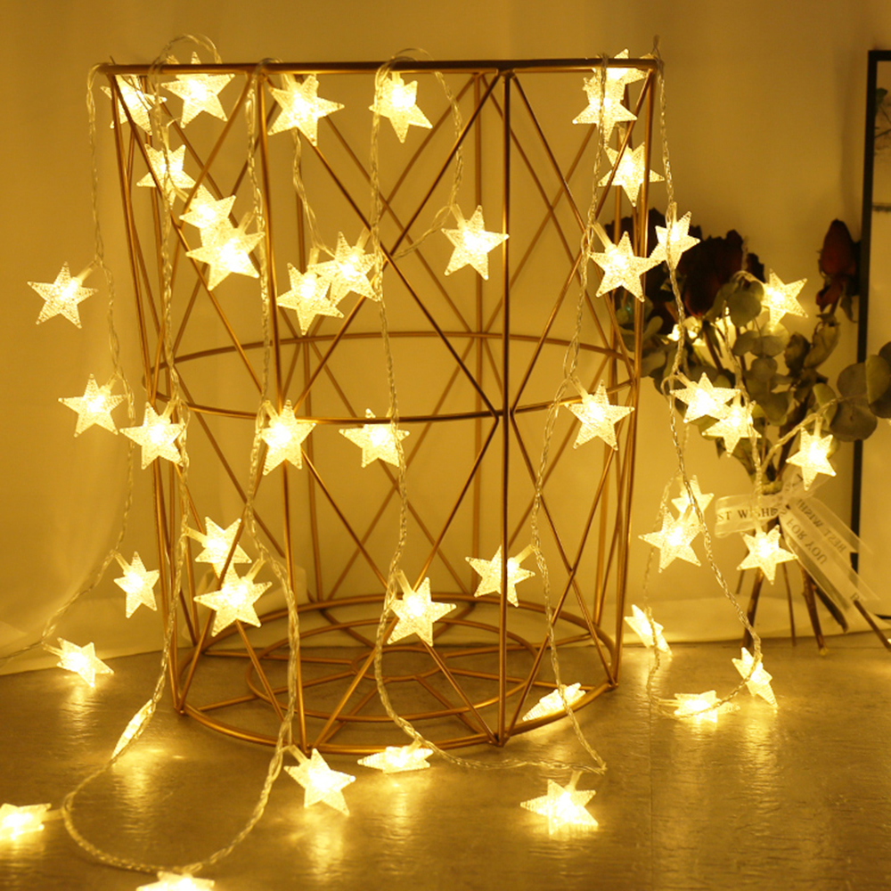 AliExpress LED Star Fairy String Lights for Outdoor Parties