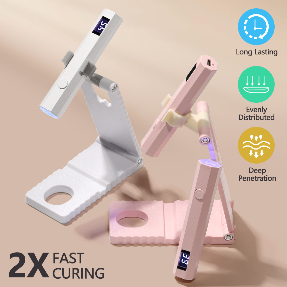 AliExpress Rechargeable Handheld LED UV Nail Lamp, view 2