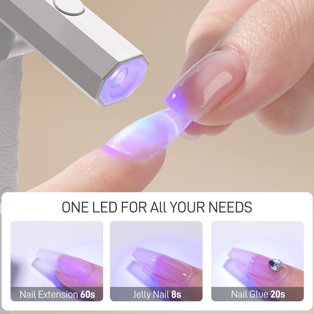 AliExpress Rechargeable Handheld LED UV Nail Lamp, view 5