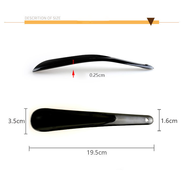 AliExpress Lightweight Plastic Shoehorn with Travel Shoe Horn Helper for Men Women-Kids Aid Accessories Portable for Seniors, view 6