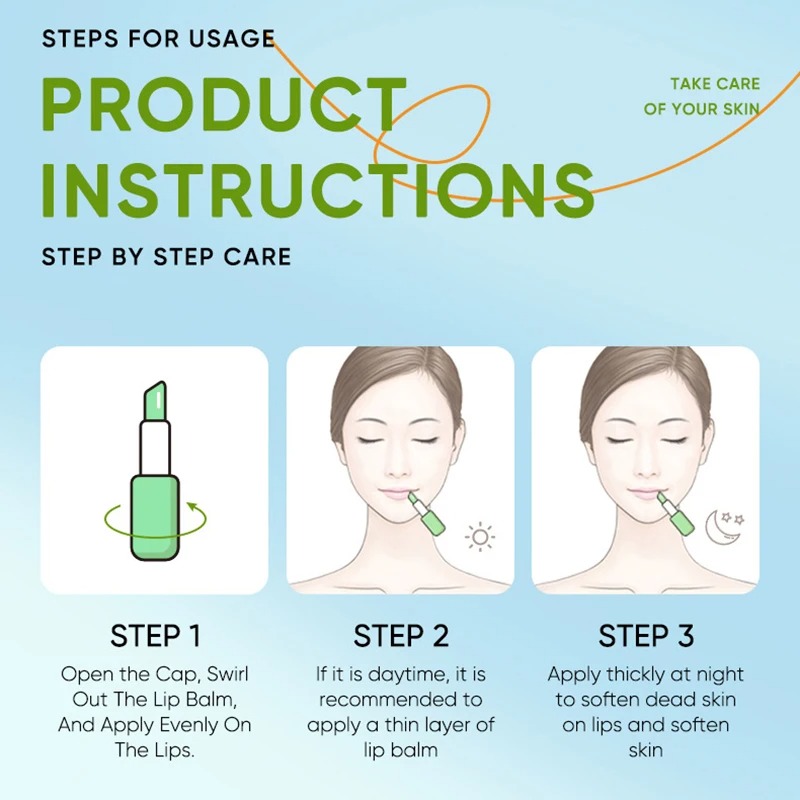 AliExpress Nourishing Aloe Lip Balm for Cracked Lips, view 4
