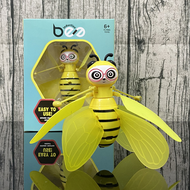 AliExpress Little Bee Flying Vehicle Aircraft Gesture Sensing Vehicle Flying Helicopter Lights Children's Toys Birthday Gift Christmas, view 6