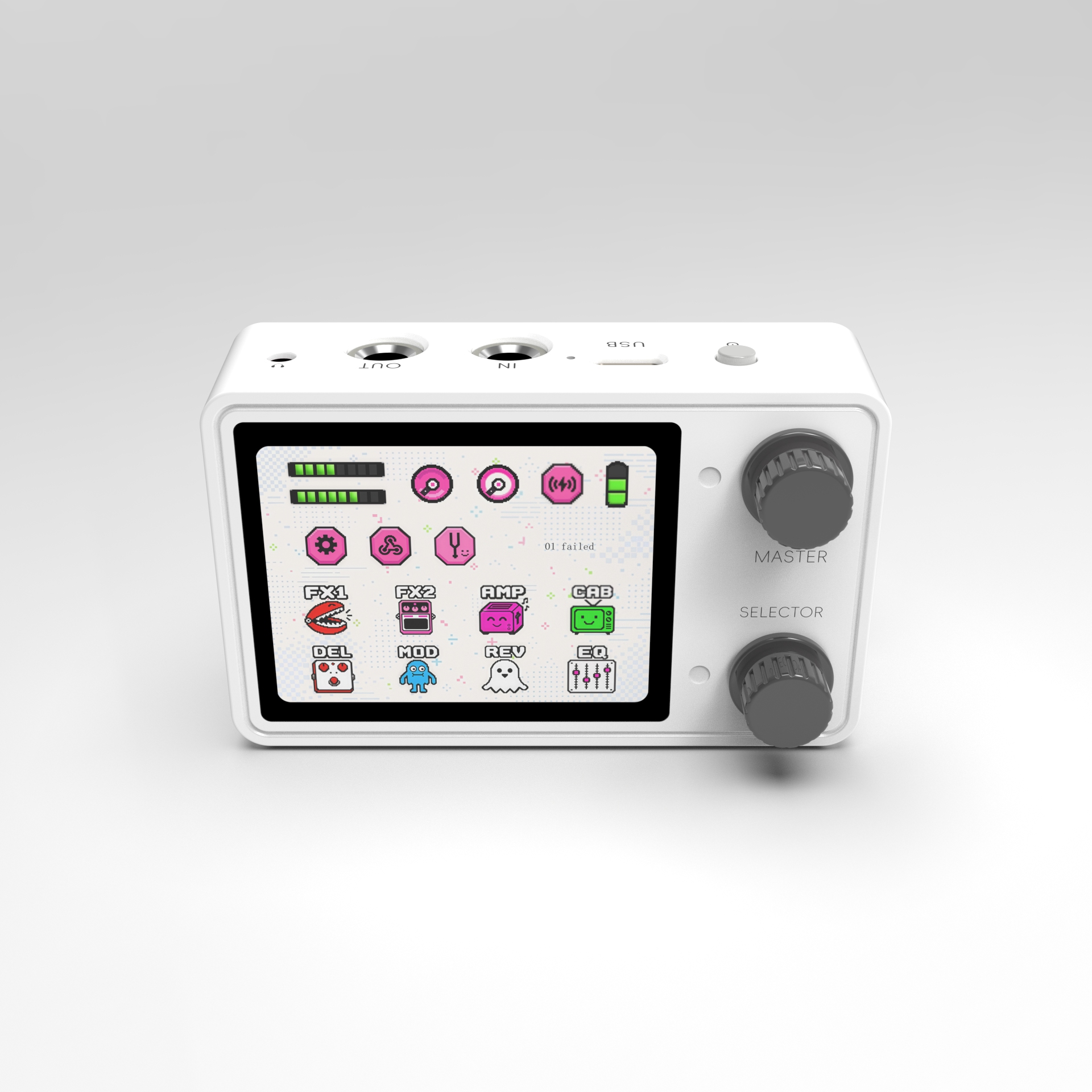 AliExpress LIVTRA NANOCORE Multi-Function Guitar Pedal – 126g, 10H Playtime, 2.4" Display, NAM/IR Ready, AI Drums, Loopback, view 2