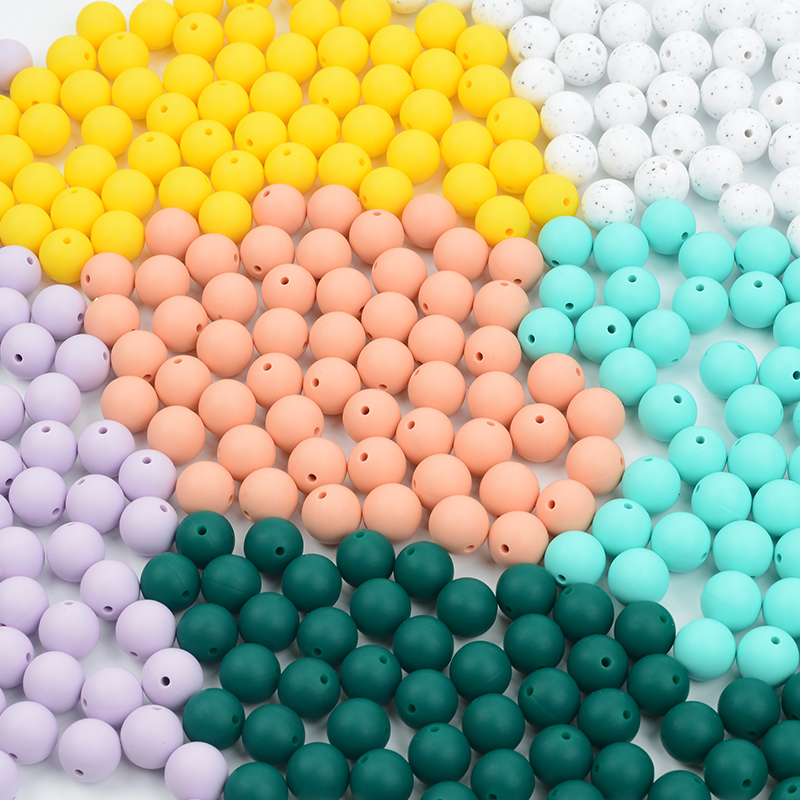AliExpress LOFCA Silicone Teething Beads (12mm, 100-Pack), view 4