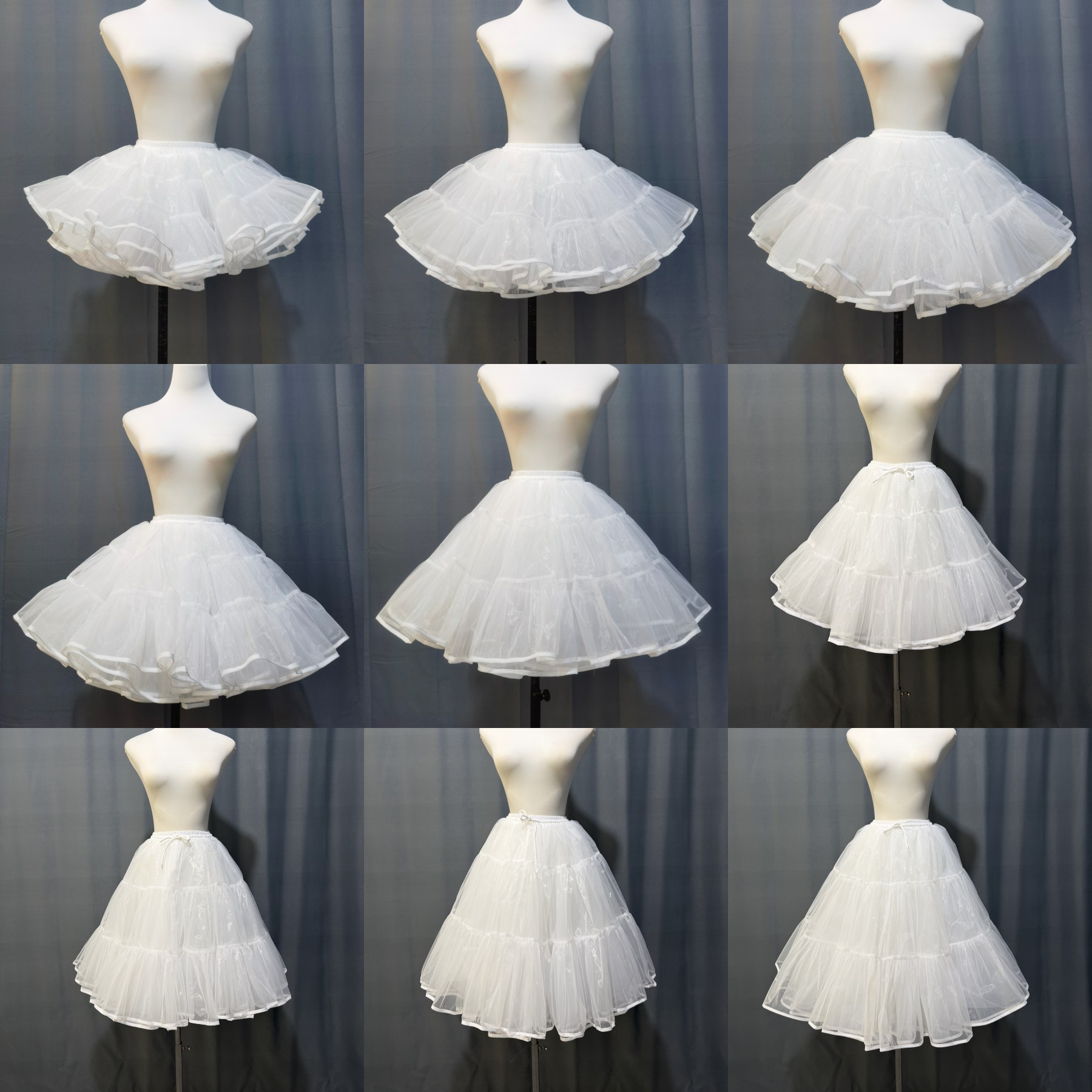 AliExpress Lolita Super Stuffed Petticoat Boneless Violent Skirt Support Soft Yarn Short Duck Butt Korea Japan New