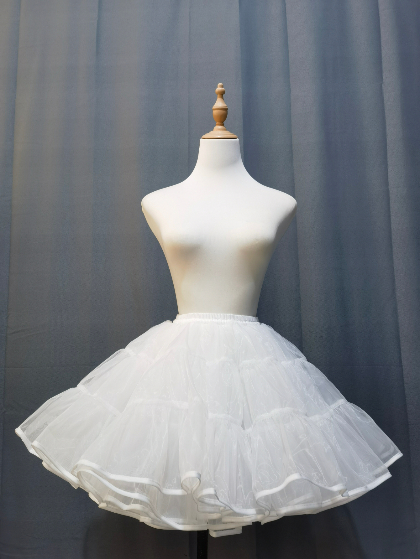 AliExpress Lolita Super Stuffed Petticoat Boneless Violent Skirt Support Soft Yarn Short Duck Butt Korea Japan New, view 5