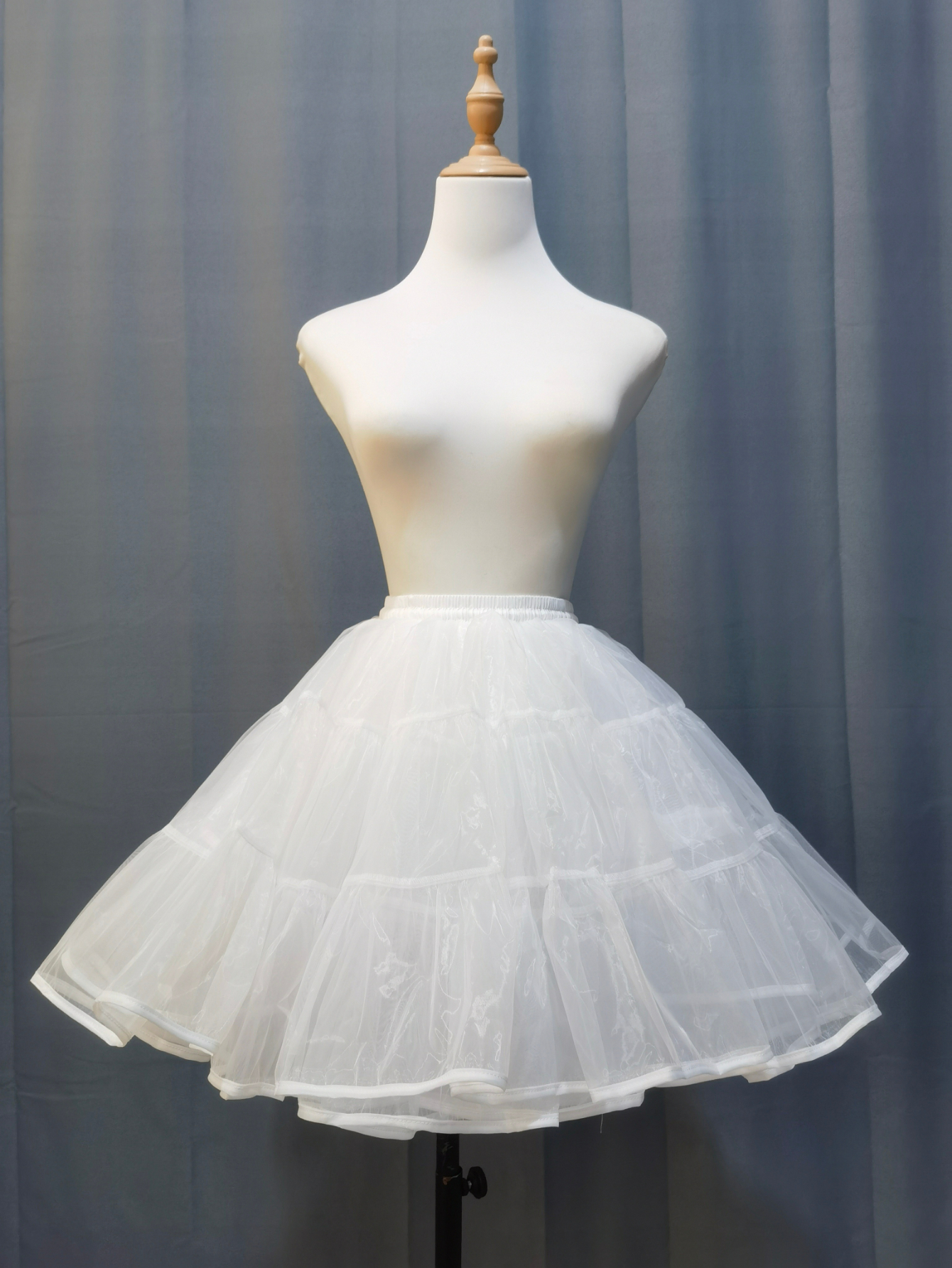 AliExpress Lolita Super Stuffed Petticoat Boneless Violent Skirt Support Soft Yarn Short Duck Butt Korea Japan New, view 6