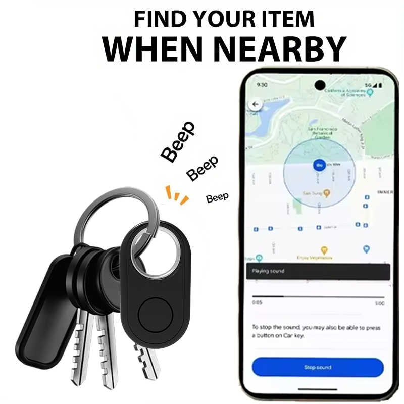 AliExpress Long Distance Tracker for Samsung Device via Android Google Find Hub App Locator Finder Far Away Positioning Anti-lost Smart Tag, view 2