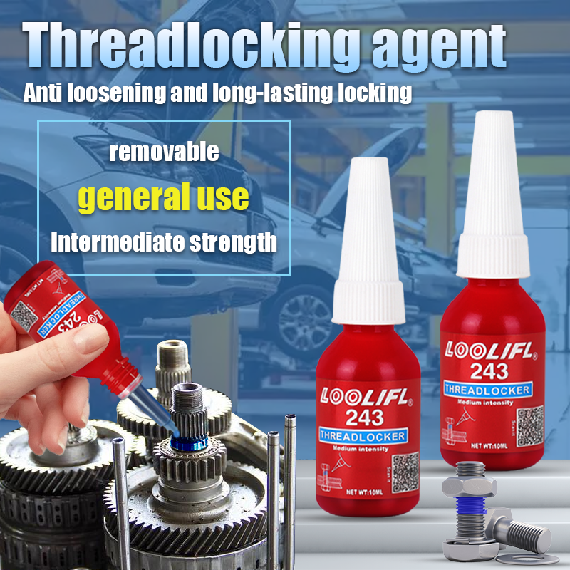 AliExpress LOOLIFL Blue Thread Locker 243, view 2