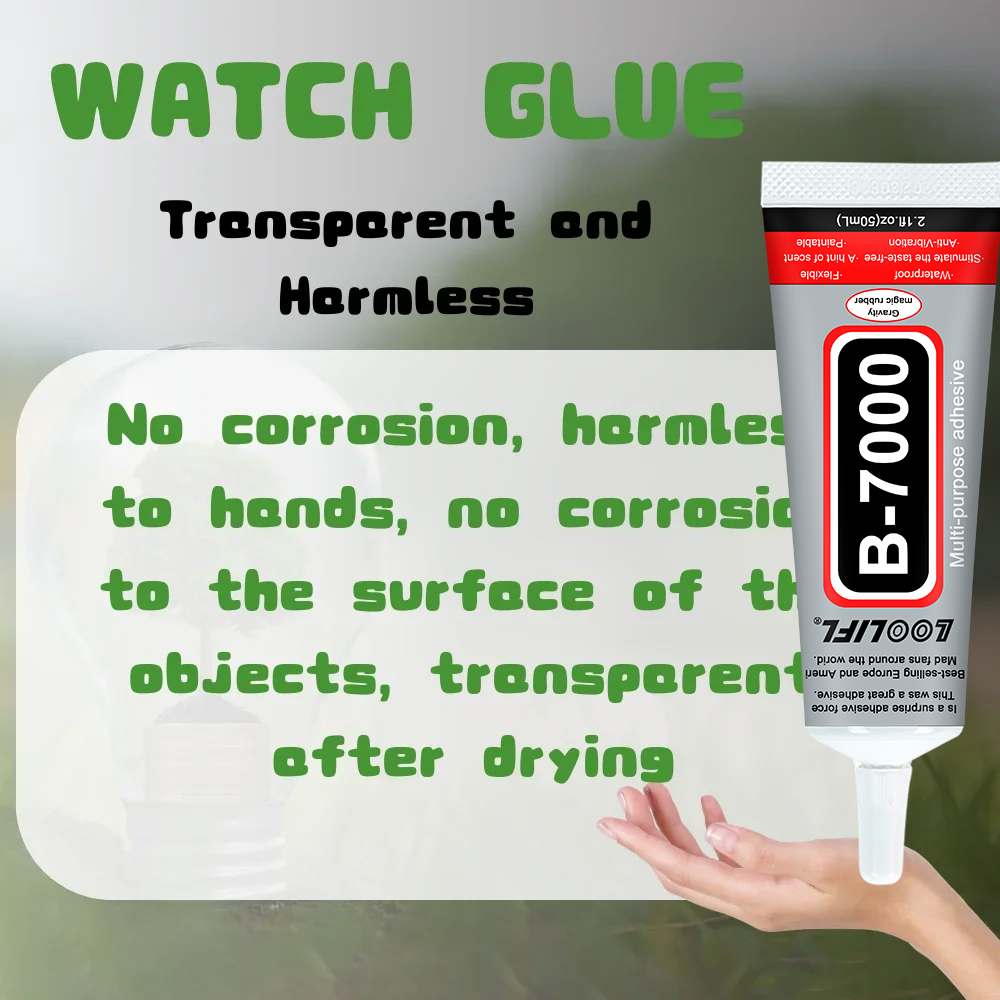 AliExpress Loolifl Waterproof Transparent Repair Glue, view 3