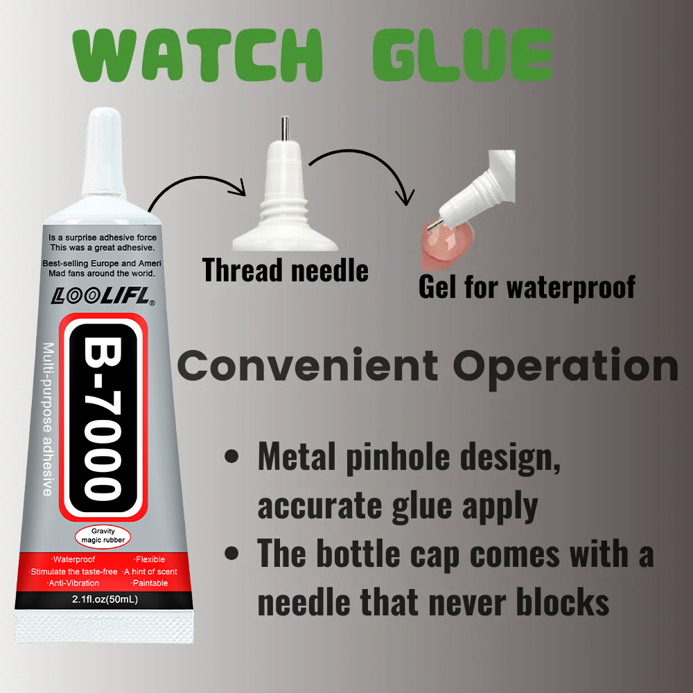 AliExpress Loolifl Waterproof Transparent Repair Glue, view 4