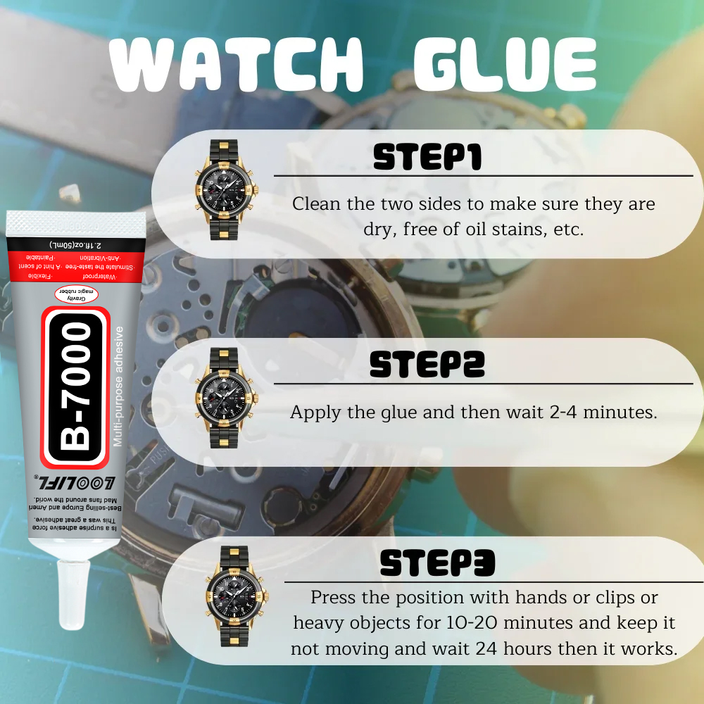 AliExpress Loolifl Waterproof Transparent Repair Glue, view 6