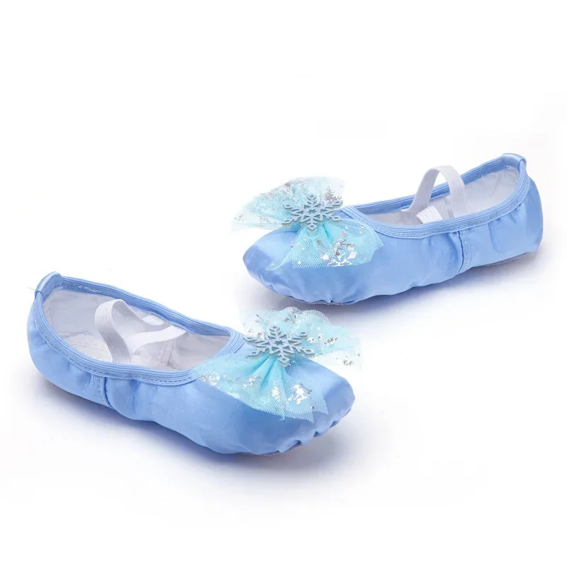 AliExpress Lovely Princess Dance Soft Soled Ballet Shoe Children Girls Cat Claw Chinese Ballerina Exercises Shoes, view 4