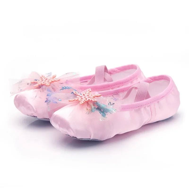 AliExpress Lovely Princess Dance Soft Soled Ballet Shoe Children Girls Cat Claw Chinese Ballerina Exercises Shoes, view 6