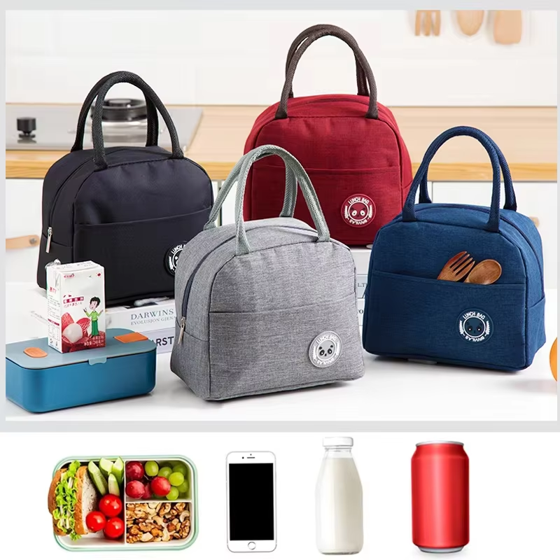 AliExpress Lunch Bag Insulated Cooler Bag Women and Men Reusable Cooler Tote Lunch Box Bags Small Tote Lunch Pouch for Work Office Picnic