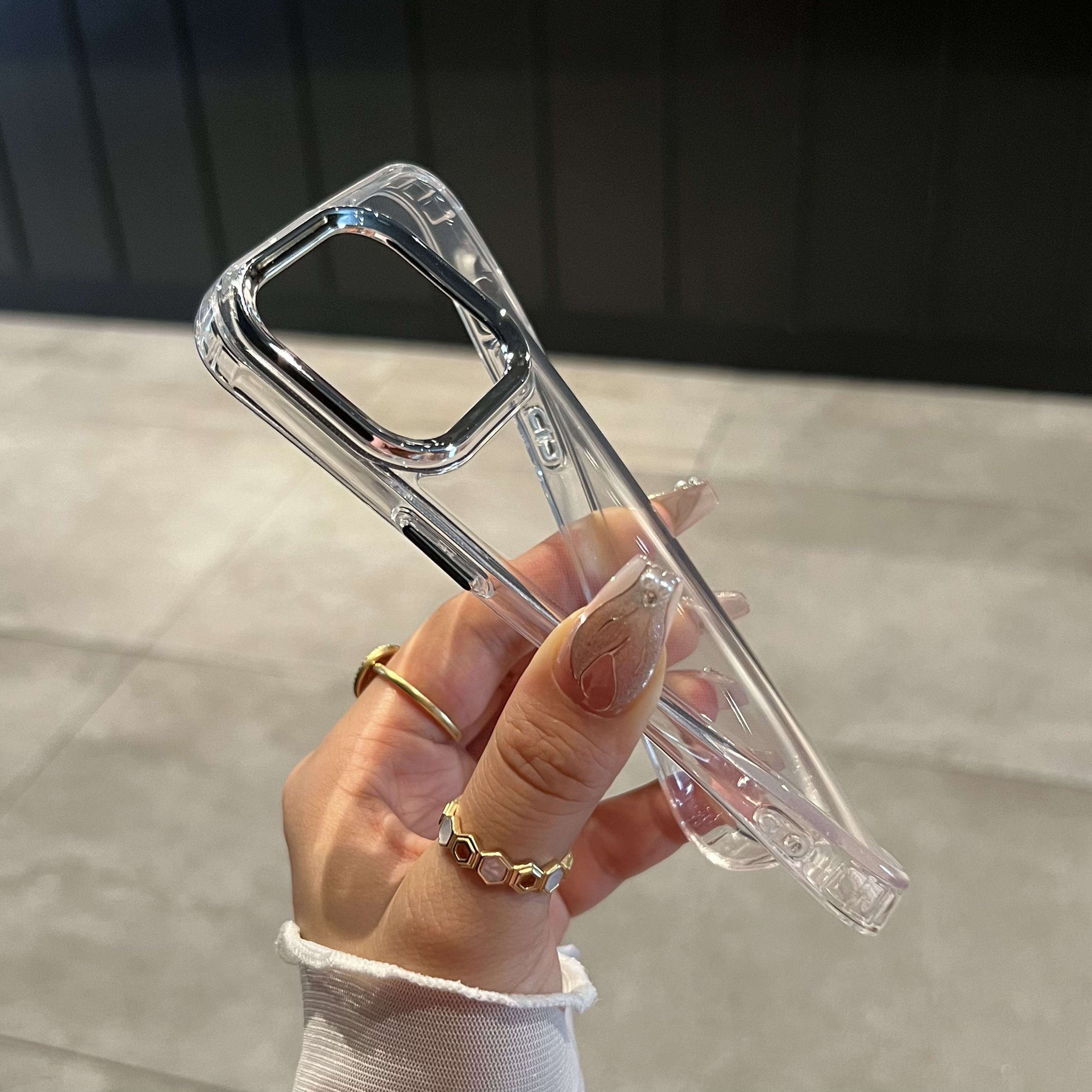 AliExpress Luxury Clear Silicone Phone Case For iPhone 18 17 Pro Max 11 13 16 15 14 12 Air Shockproof Transparent Bumper Back Cover, view 4