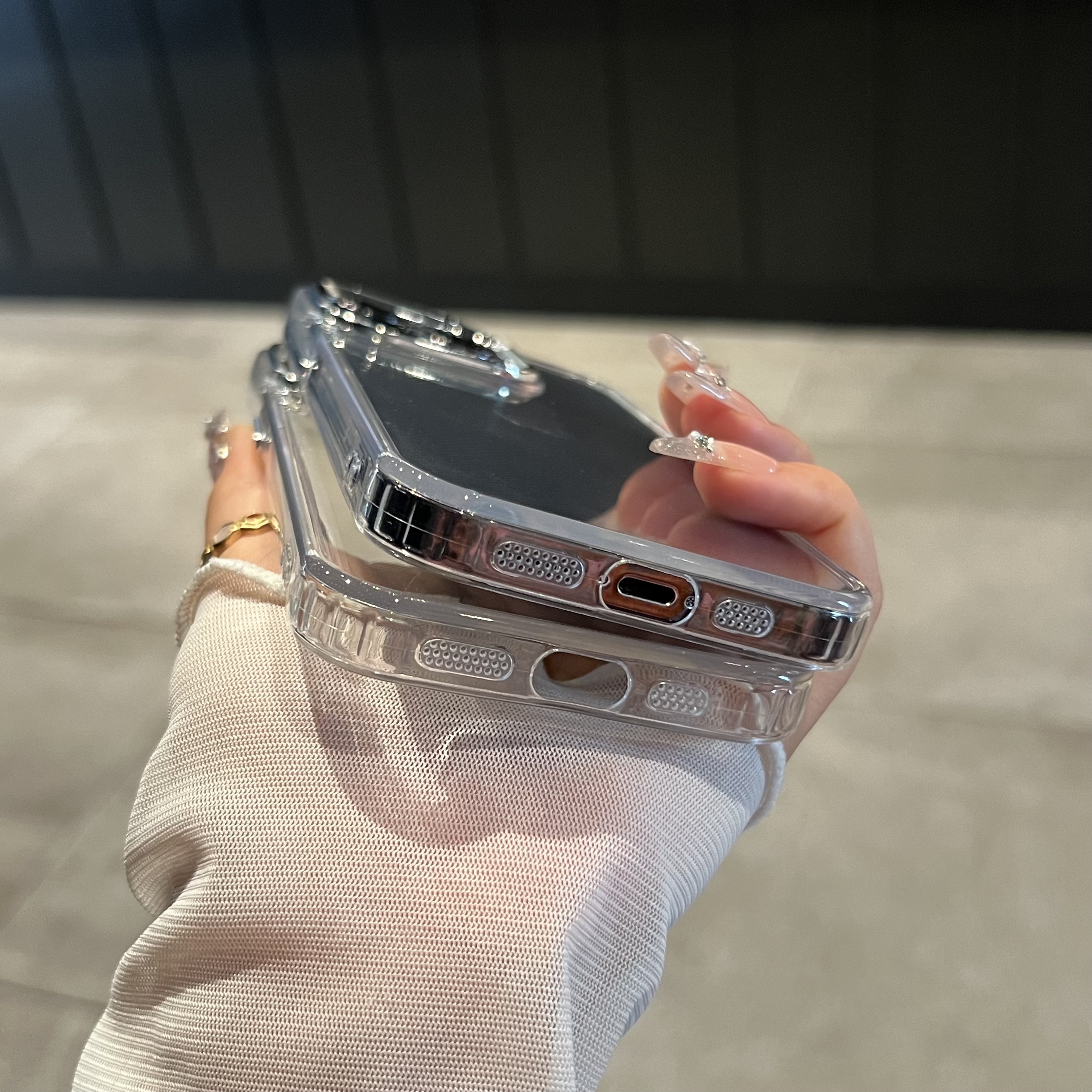 AliExpress Luxury Clear Silicone Phone Case For iPhone 18 17 Pro Max 11 13 16 15 14 12 Air Shockproof Transparent Bumper Back Cover, view 6