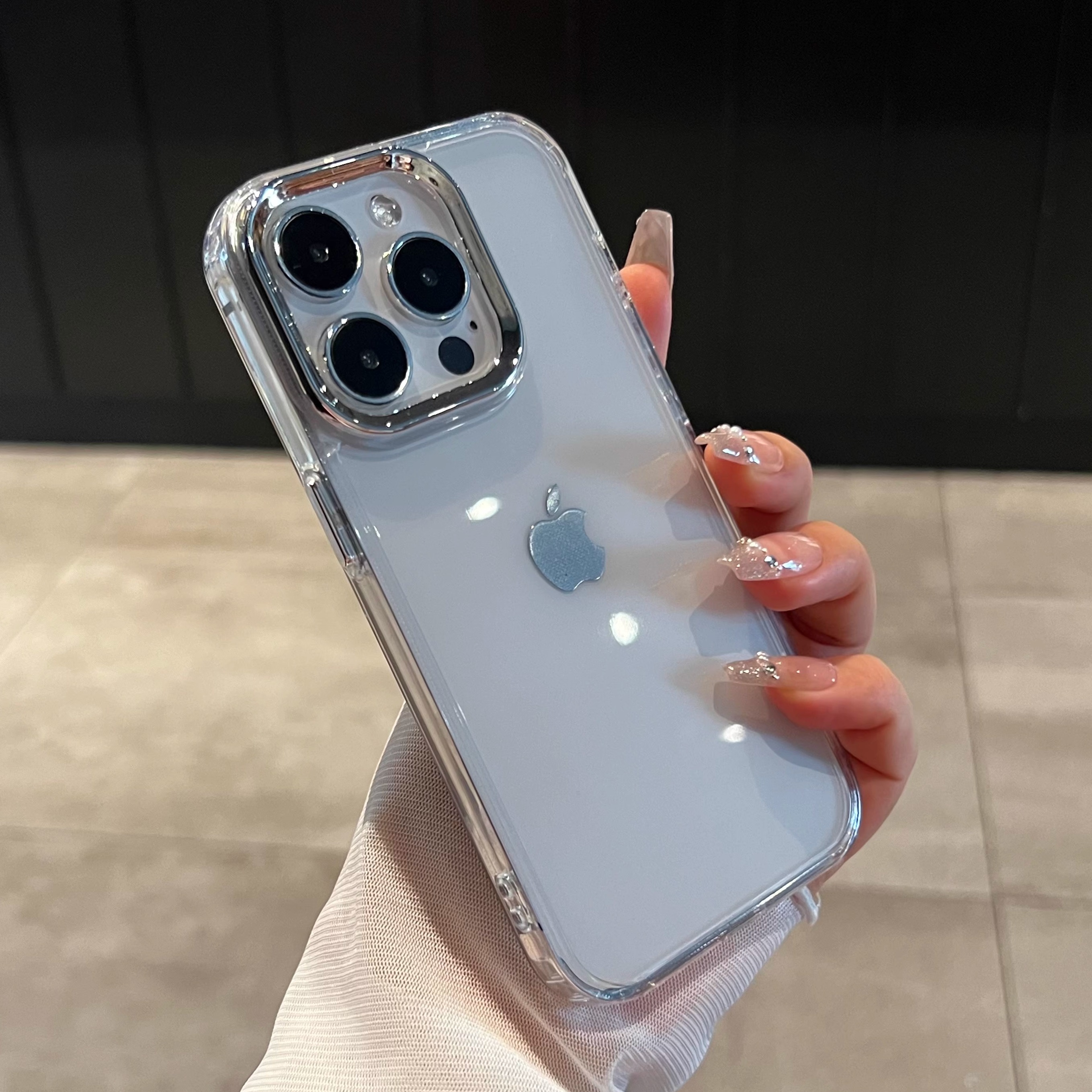AliExpress Clear Silicone Bumper Case for iPhone, view 3