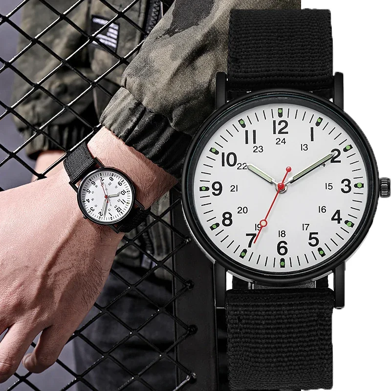 AliExpress Men's Hand-Wind Luminous Alloy Dress Watch