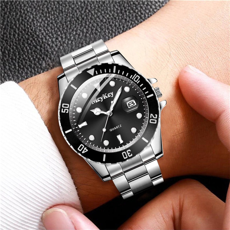 AliExpress Men's Large-Dial Calendar Quartz Business Watch, view 2