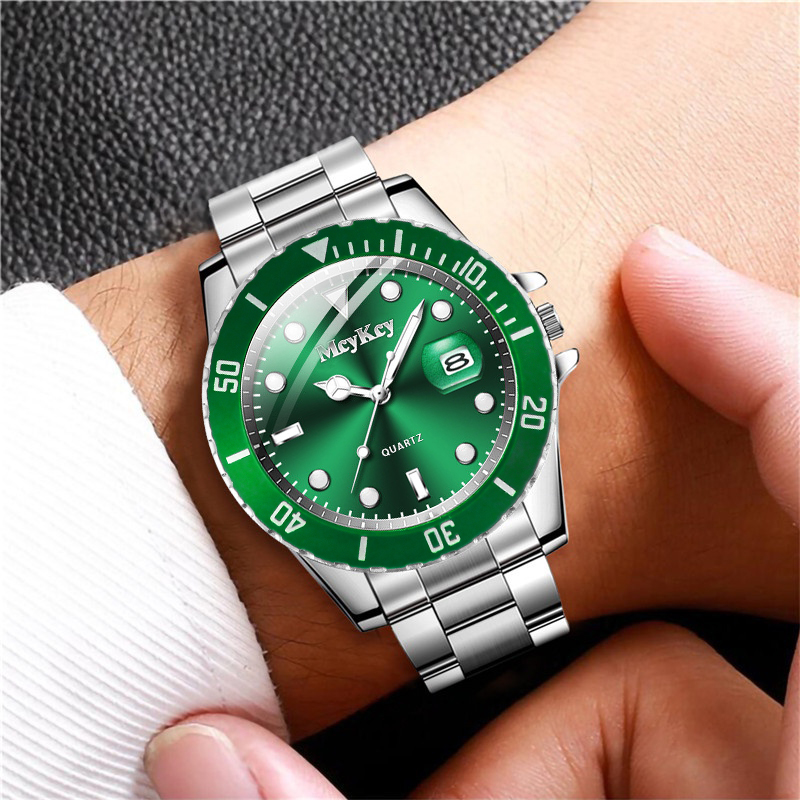 AliExpress Men's Large-Dial Calendar Quartz Business Watch, view 3